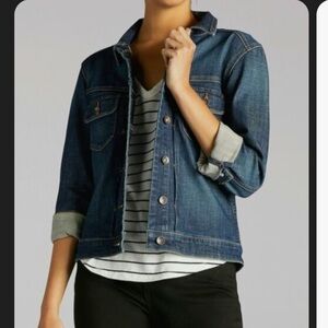 Lee Holden denim button down jacket